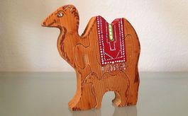 Puzzle aus Holz Kamel 5 Teile Hand made