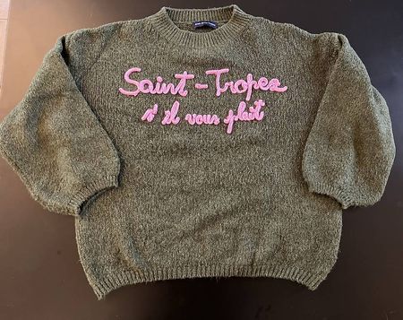Joli pull Saint-Tropez