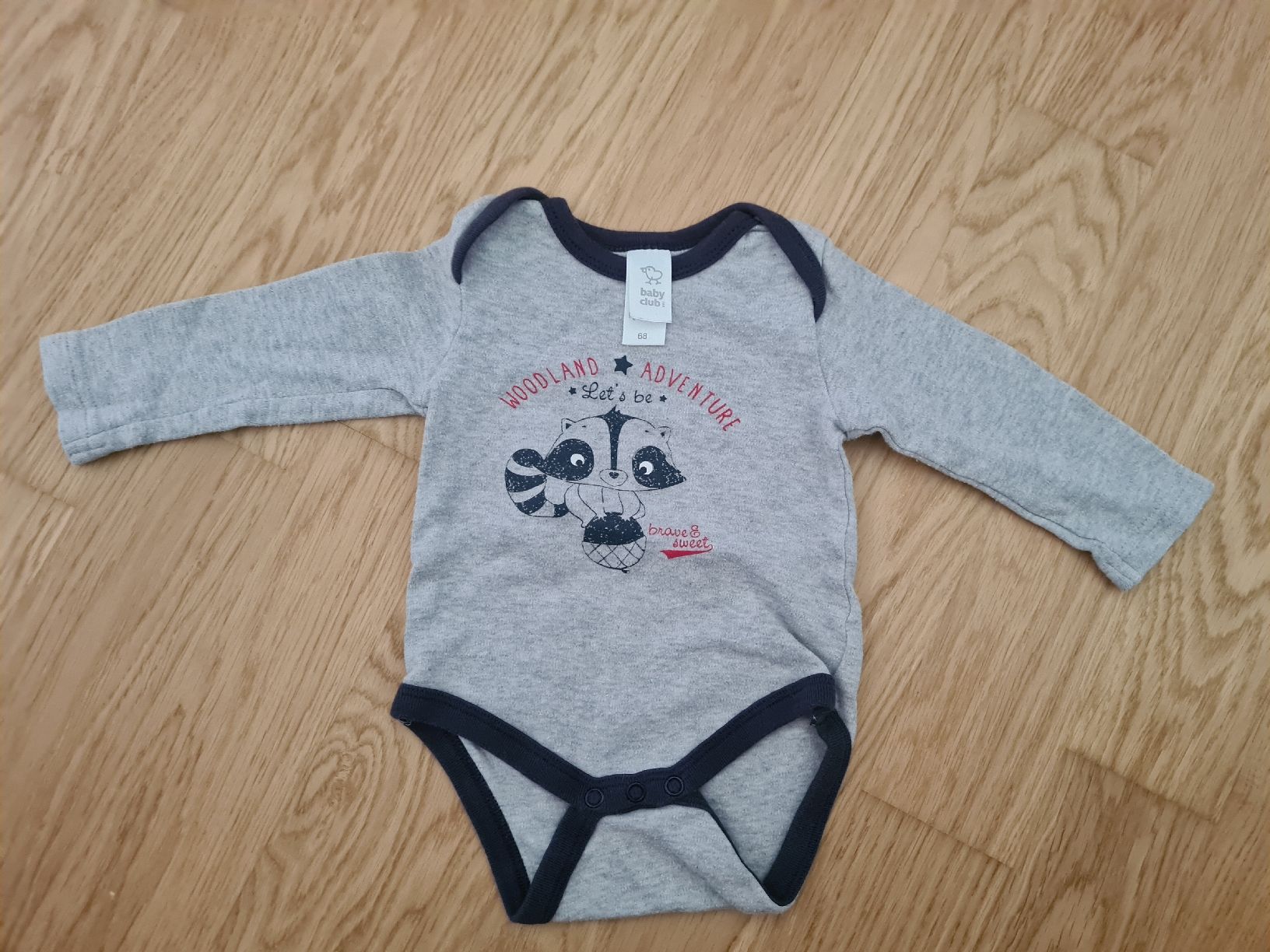 C&A Sous-vêtements: Body langarm grau Grösse 68 – D'occasion à Horw par Mirii91