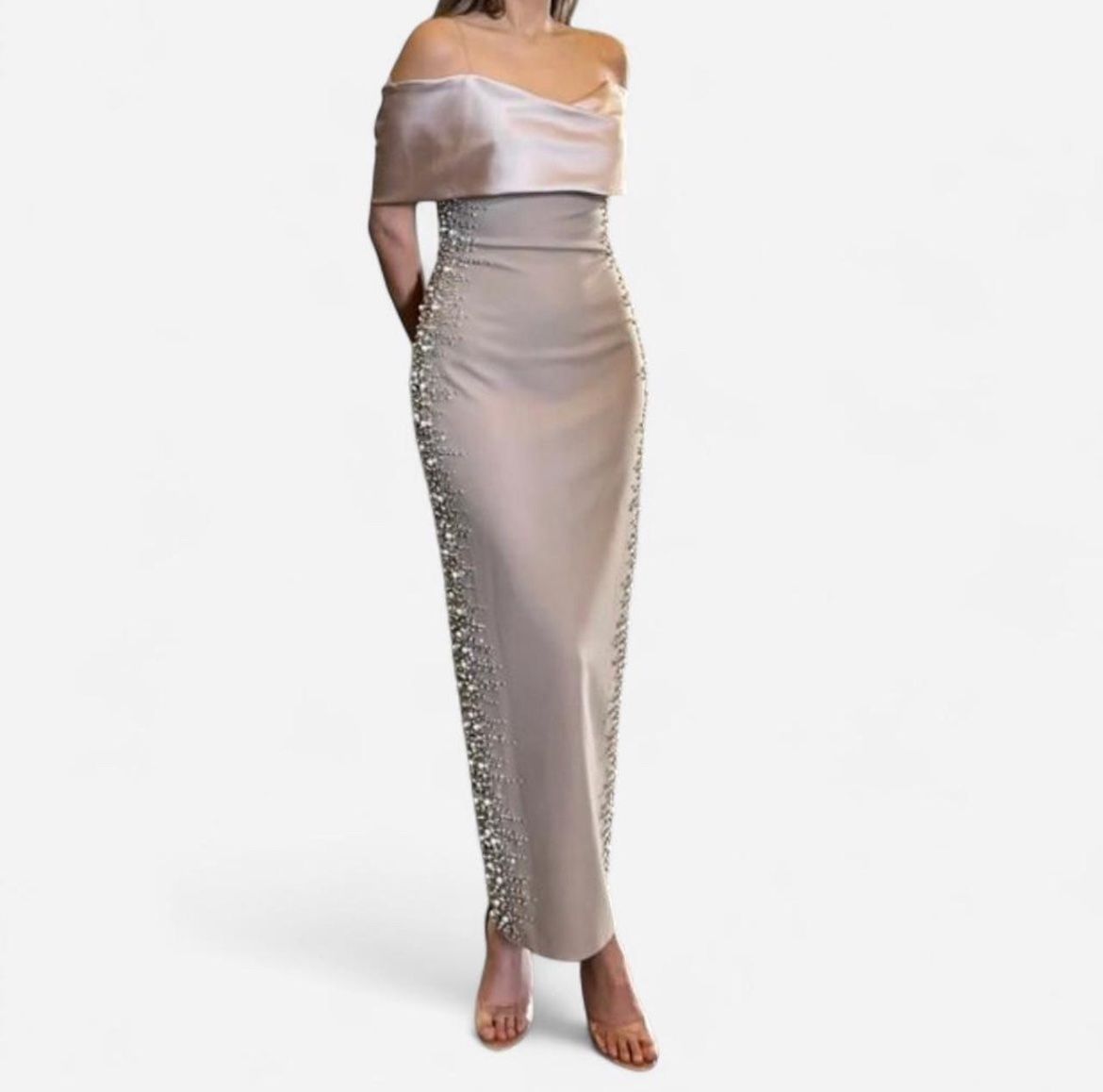 Vestiti: Bridesmaid Abendkleid, champagnerfarben, Grösse 36 – Usato da Thayngen venduto da sar_58q9 3