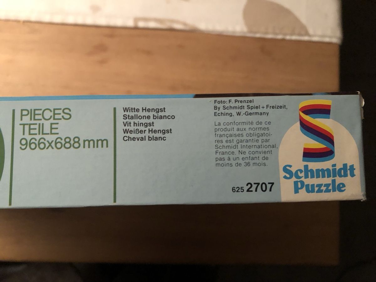 Puzzle: Schmidt- Puzzle 2000 Puzzleteile – Usato da Urtenen-Schönbühl venduto da tulpenschein 1