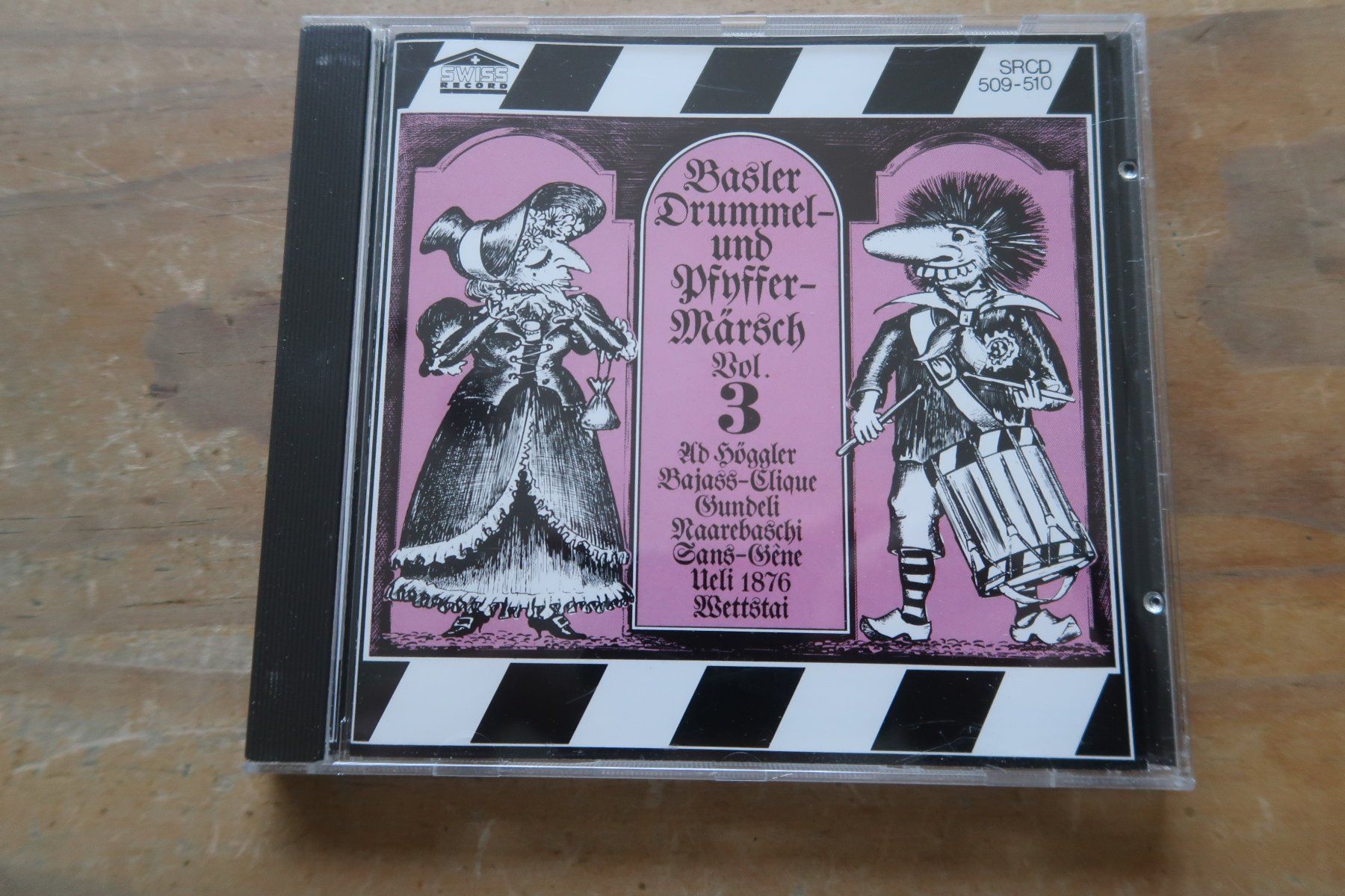 CDs: BASLER DRUMMEL- UND PFYFFER-MÄRSCH VOL. 3 - CD – Gebraucht aus Basel von Patiscat