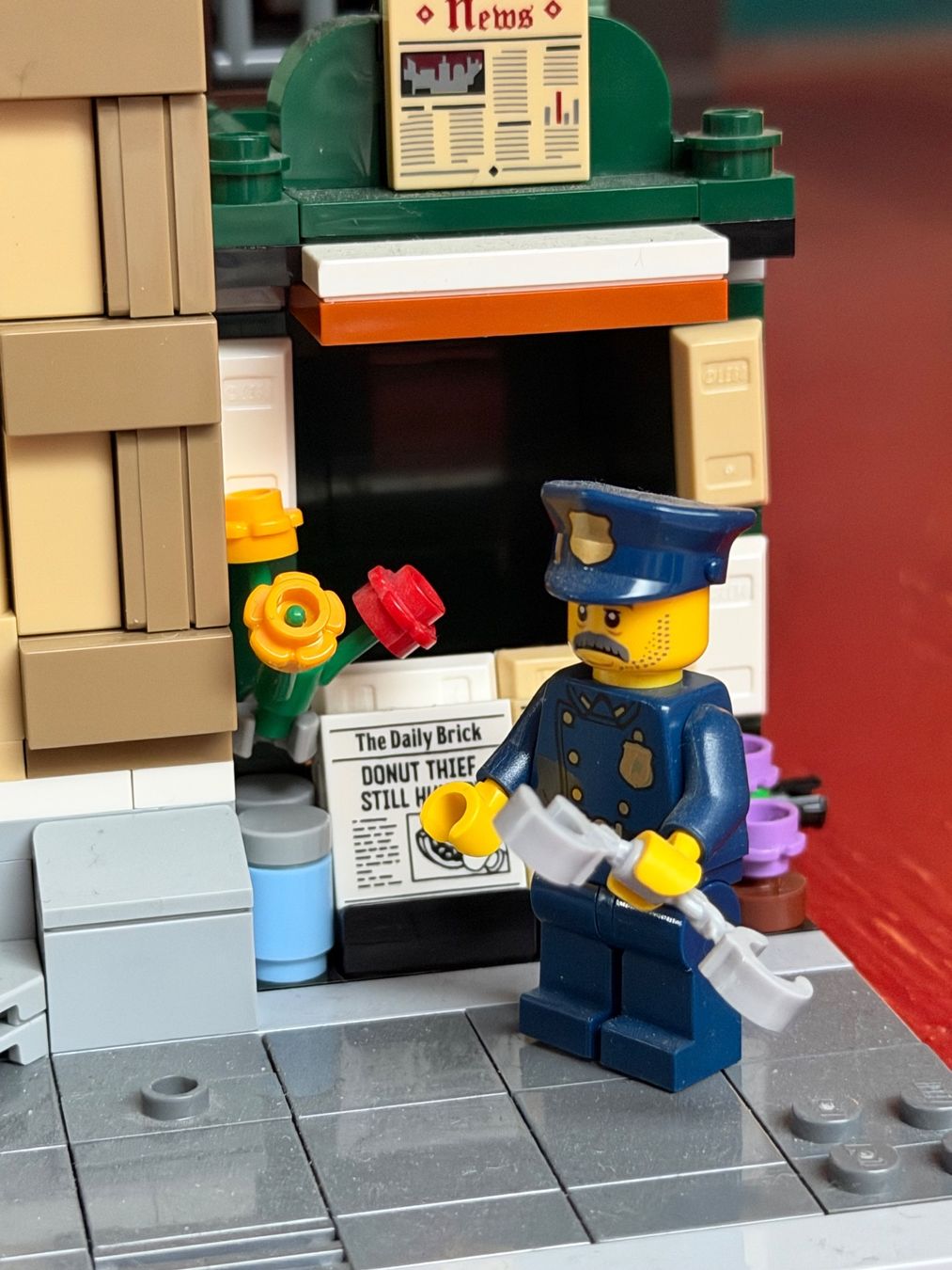 Lego Kit di costruzioni: Lego 10278 Polizeistation – Usato da lohn-ammannsegg venduto da matt. 1