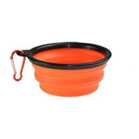 Faltbarer Hunde Napf Bowl - 3.5dl orange