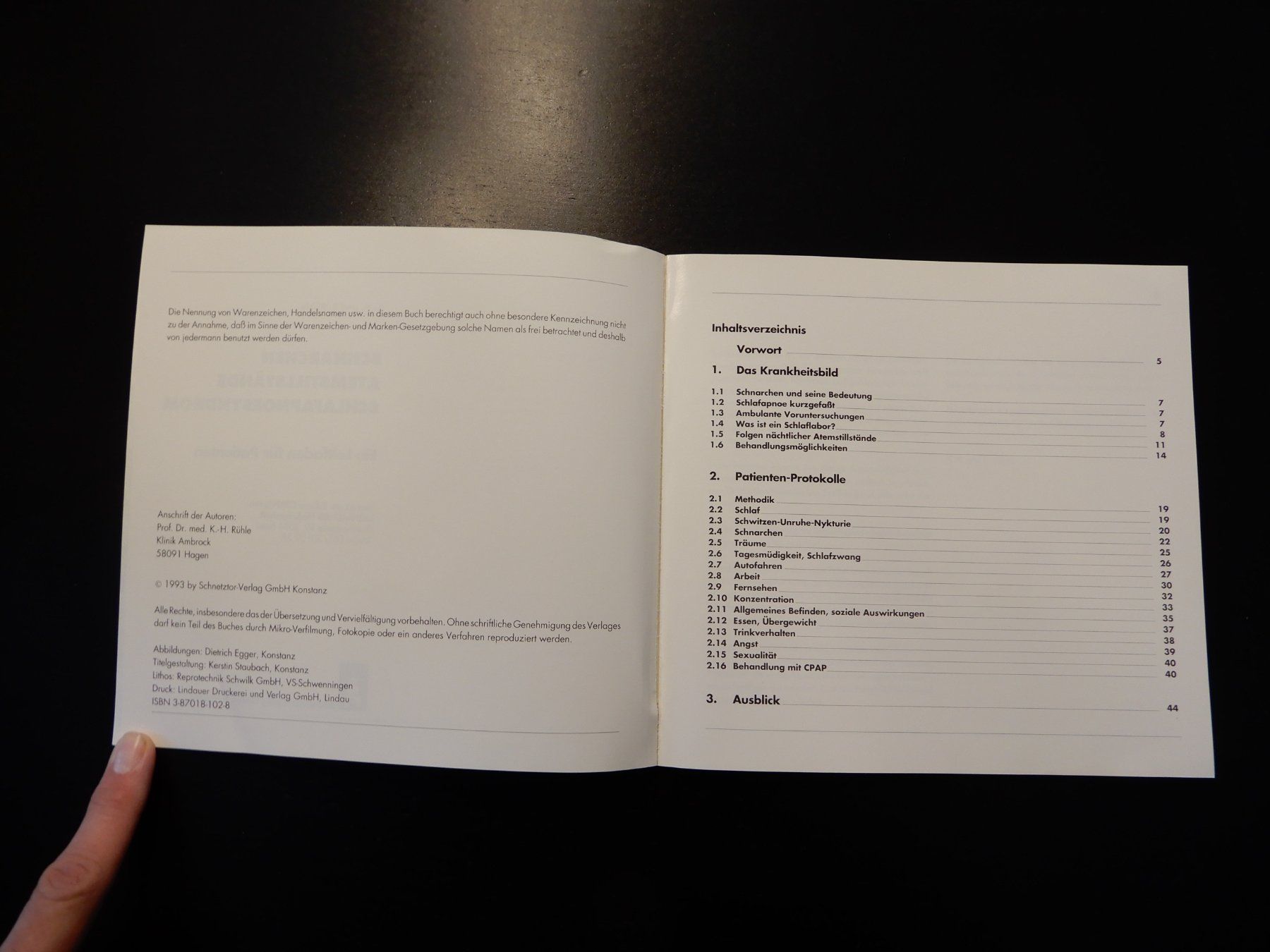 Libri: Schnarchen - Ratgeber Schlafapnoe Syndrom – Usato da Erstfeld venduto da Mario_boe0 2