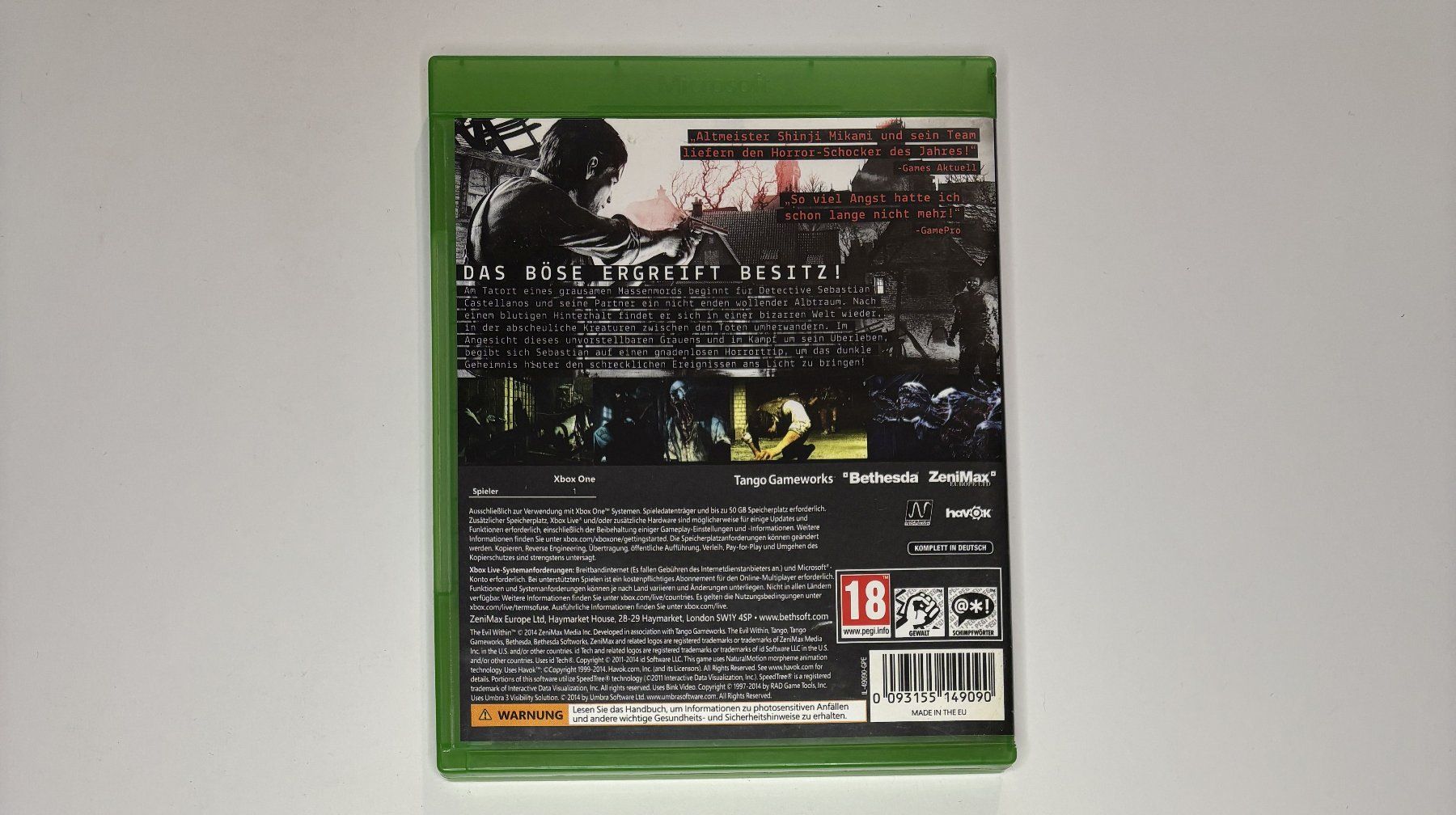 Giochi: XBOX One - The Evil Within – Usato da Allschwil venduto da Bullach 2