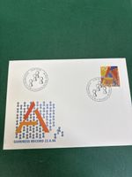 Enveloppe timbre A Guinées record 1996