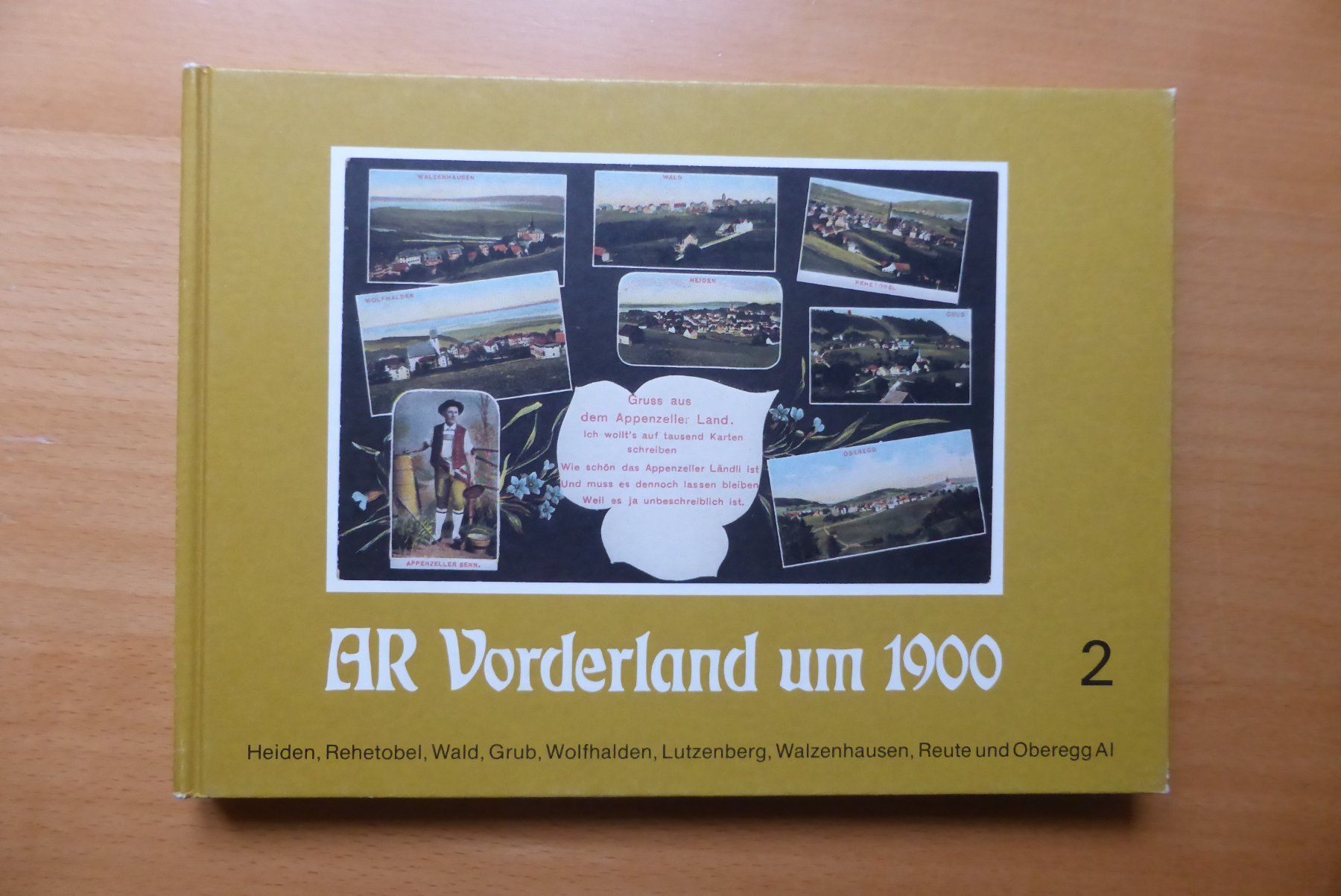 Libri: Postkartenbuch - AR Vorderland um 1900 – Usato da Brunnadern venduto da lesezirkel