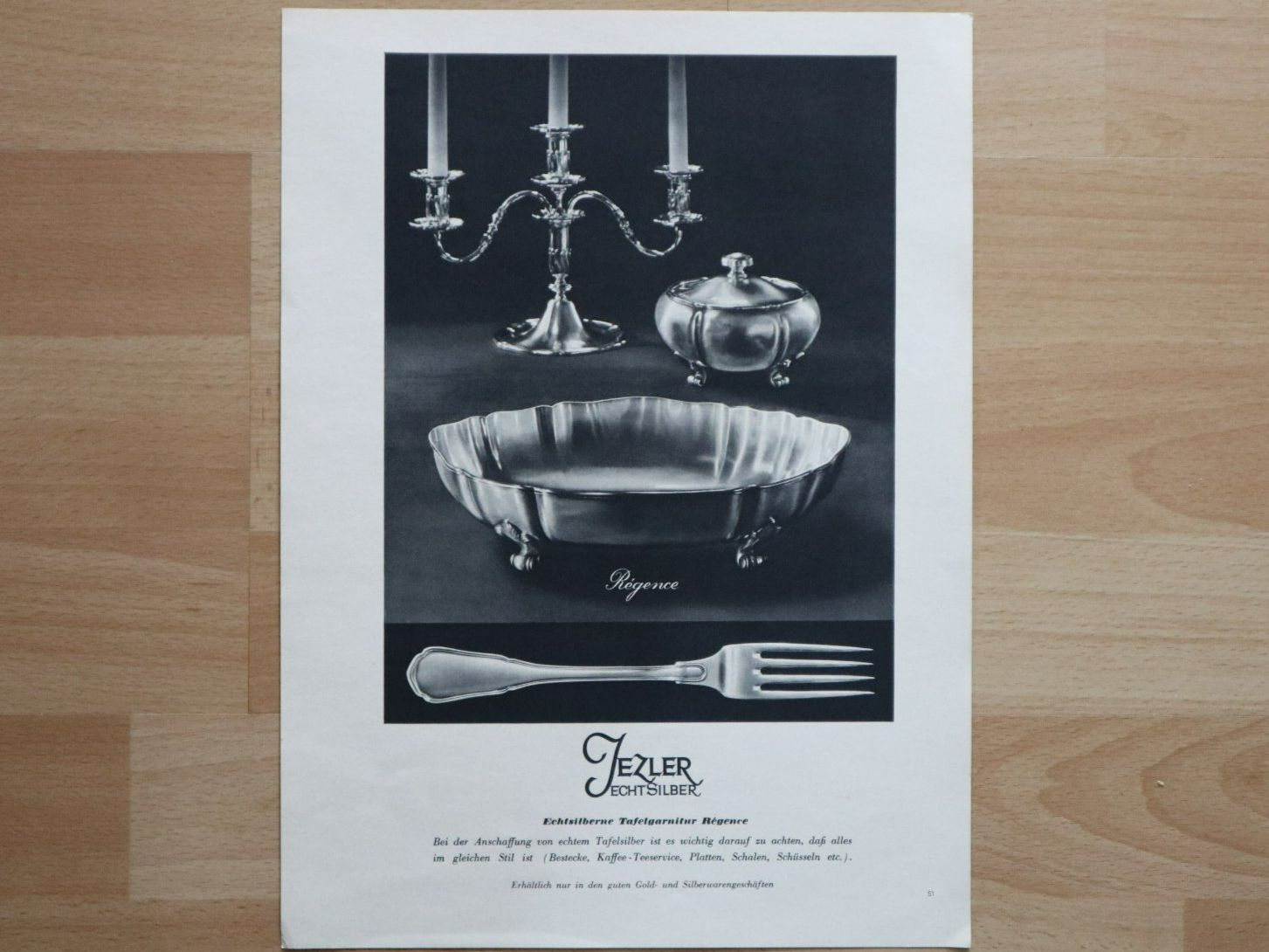 Foto & Immagini: Original Werbung Jezler Echt Silber – Usato da Eschenbach SG venduto da Astalavista