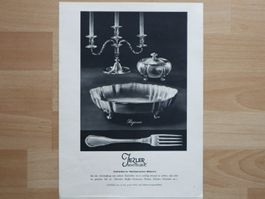 Original Werbung Jezler Echt Silber