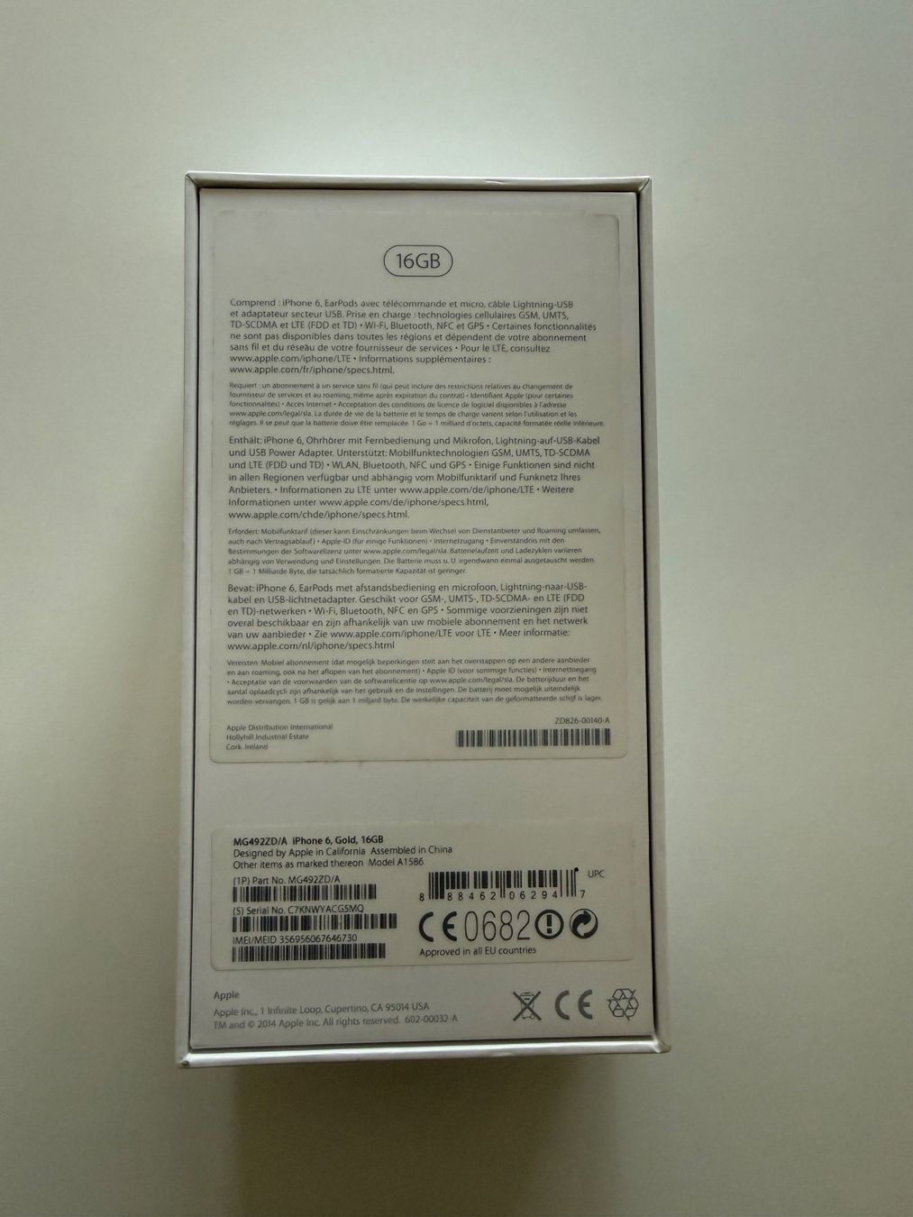 Apple Handys / Smartphones: iPhone 6 16 GB Gold – Gebraucht aus Gachnang von Recto118 9