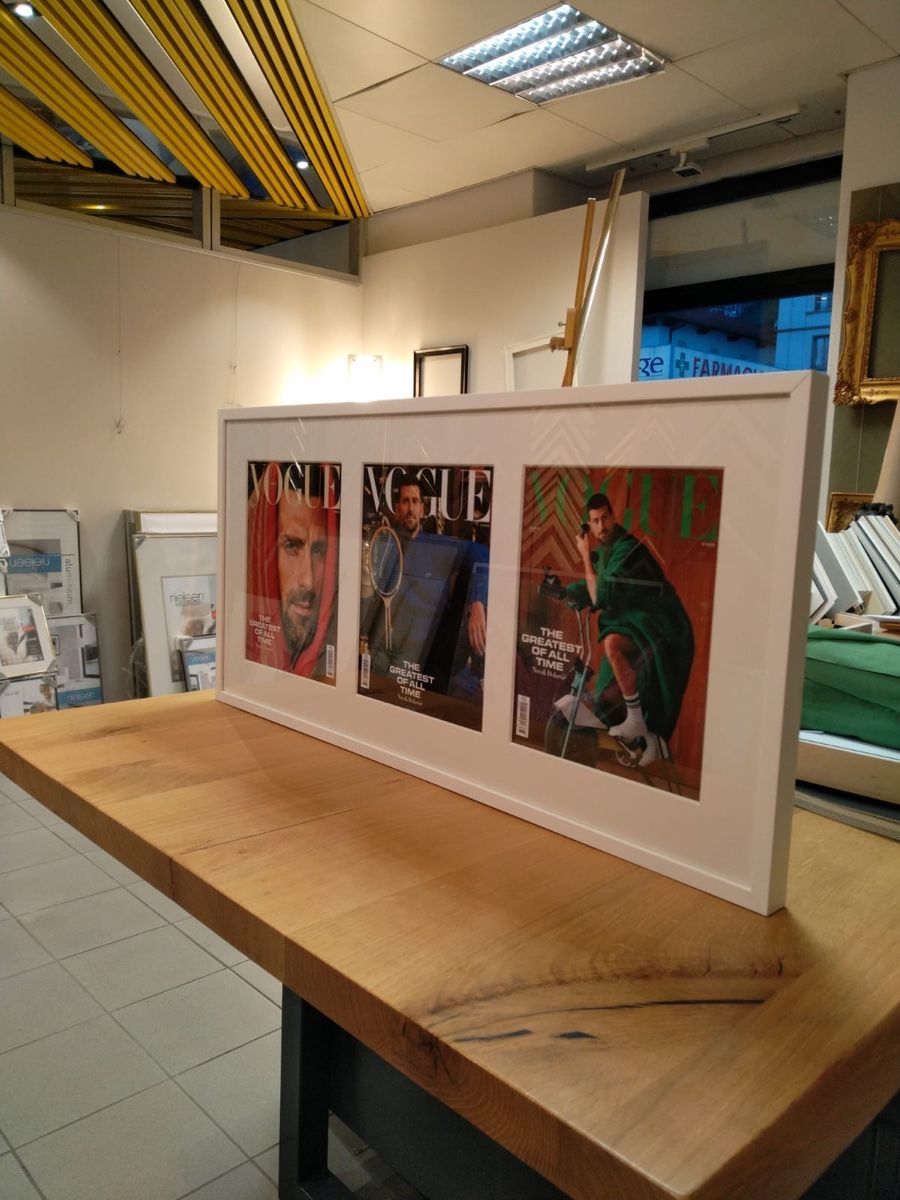 Cornici: Novak Djokovic Vogue Adria – Nuovo e nell'imballaggio originale da Castione venduto da DWNL 2