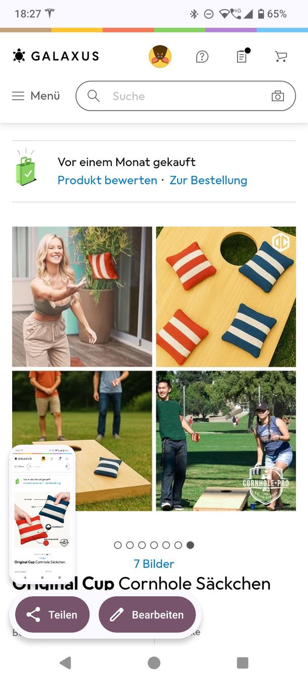 Giochi: Cornhole Bags – Usato da Klingnau venduto da Vivaolli 2