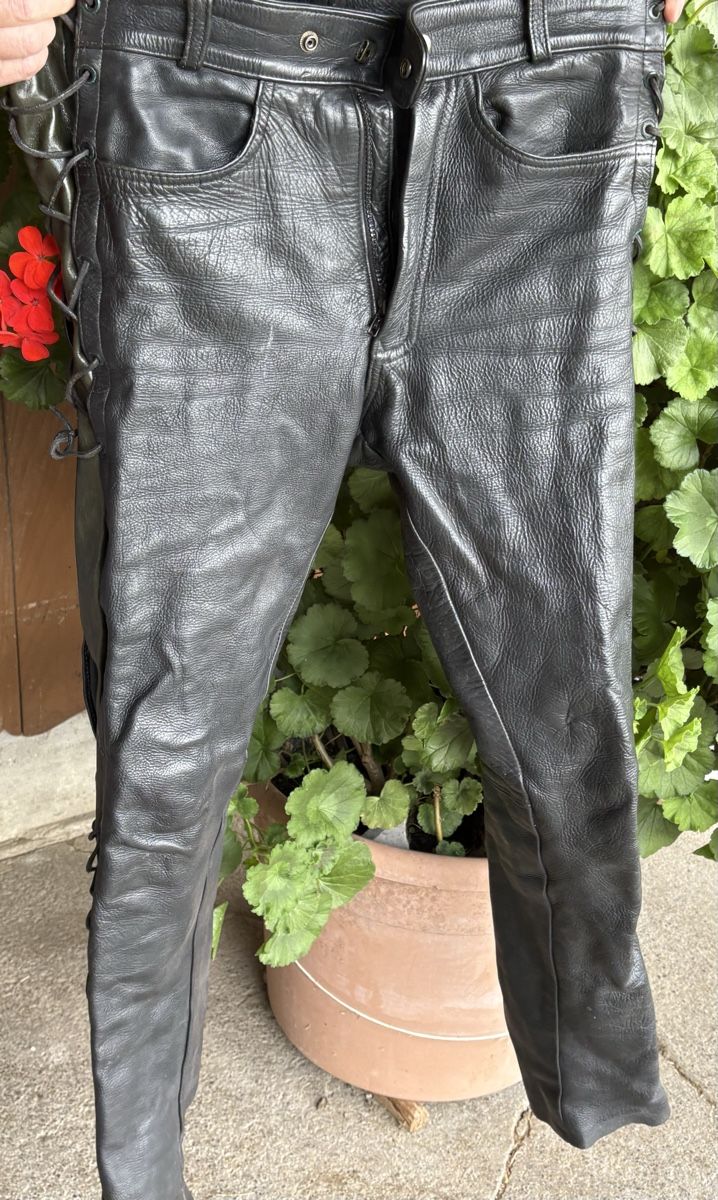 Pantaloni: Motorrad Leder Hose  – Usato da Kottwil venduto da Stefan666666 1