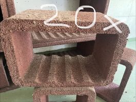 Weingestell „Multi“ aus Tuffstein 33x50x27