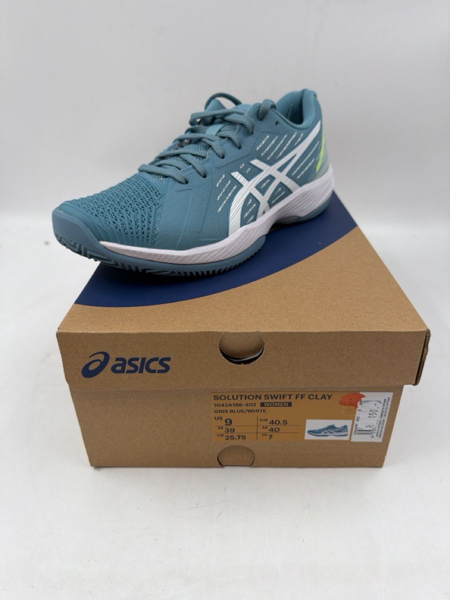 Asics Scarpe da donna: Asics Solution Swift FF Clay, Damen Gr. 40.5, Neu! – Nuovo e nell'imballaggio originale da Sirnach venduto da Fkobi