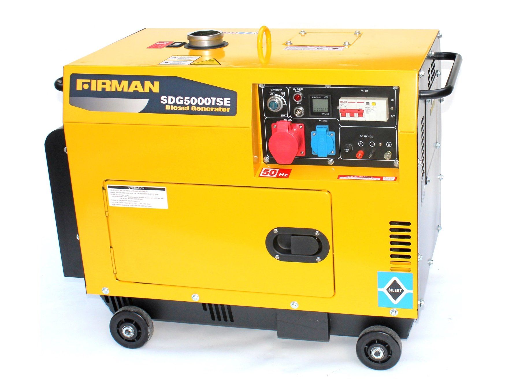 Generatori di corrente: Firman SDG5000TSE - Diesel Generator mit 4500 Watt 3-Phasen – Nuovo e nell'imballaggio originale da Entlebuch venduto da Hebu 4