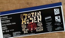 Ticket - Die Toten Hosen - Trink Aus! Wir Müssen Gehen