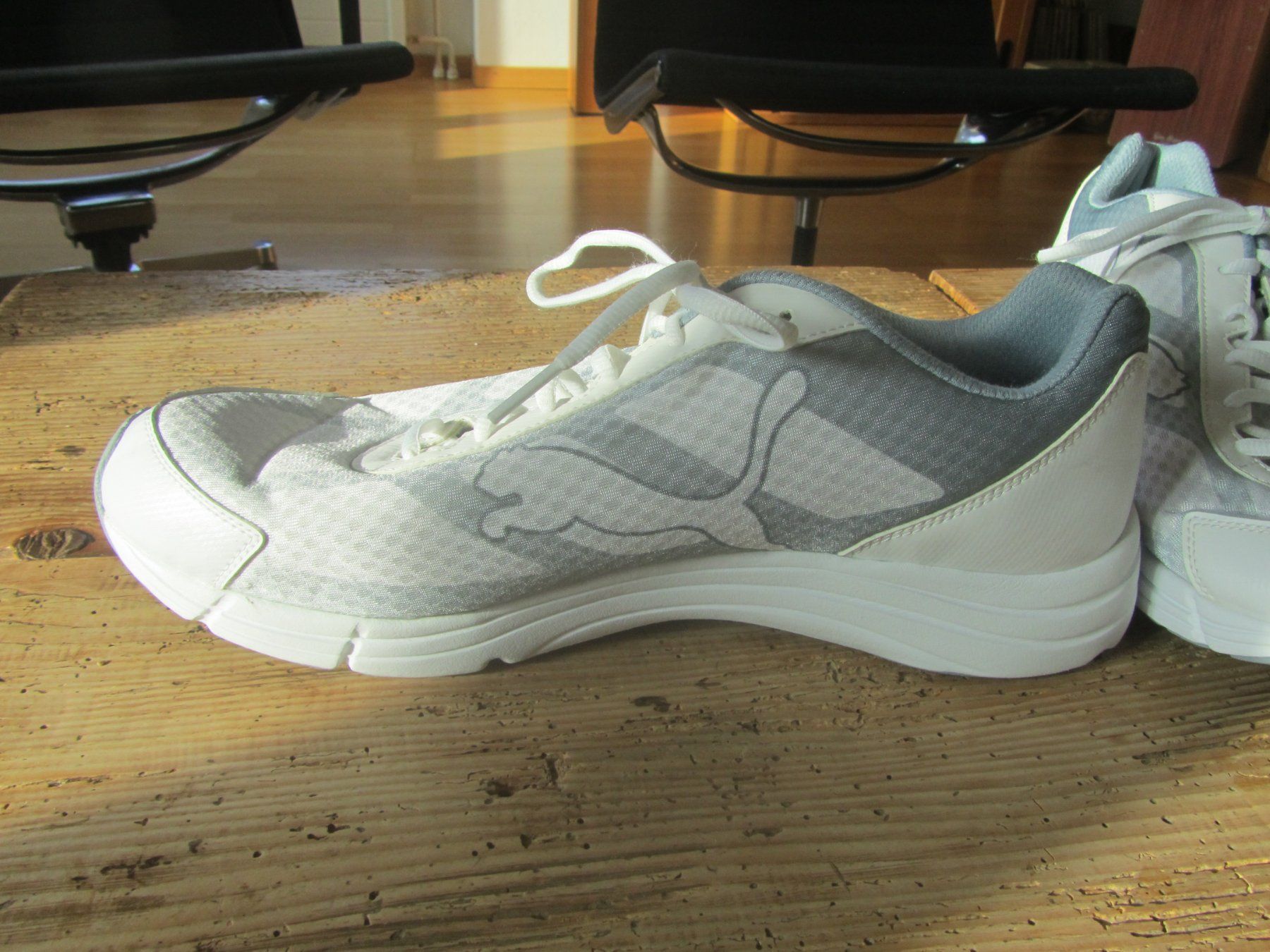 Puma Scarpe da uomo: Puma Sneaker  Gr. 45, Weiss/Grau, NEU – Usato da Seengen venduto da mikelele 1
