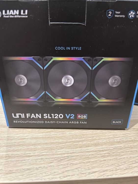 Lian Li Fan SL120 V2 x3 120mm Fans (Neu und originalverpackt) in ...