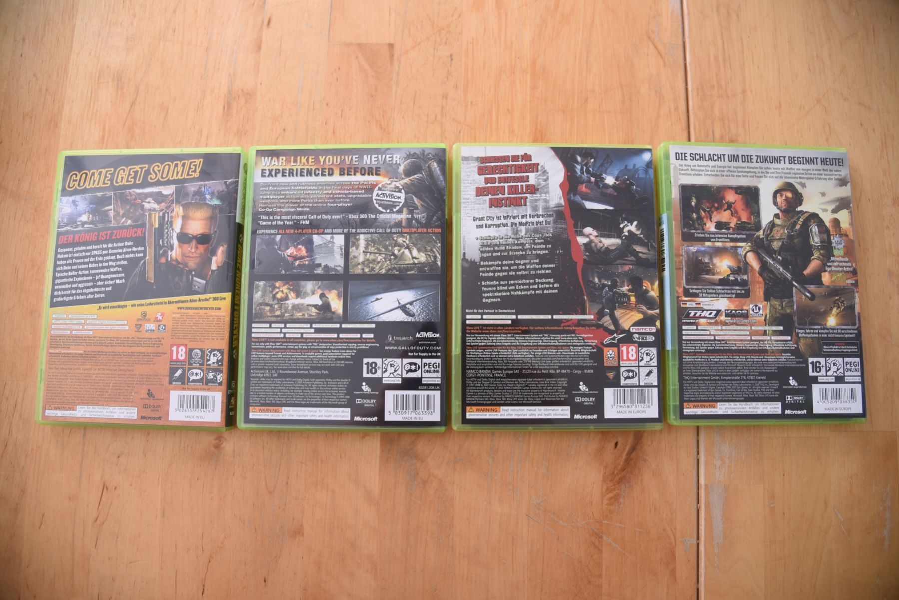 Giochi: Dead to Rights+Frontlines+CoD+Duke Nukem (CIB) – Usato da Frenkendorf venduto da gelbeZinnie 3