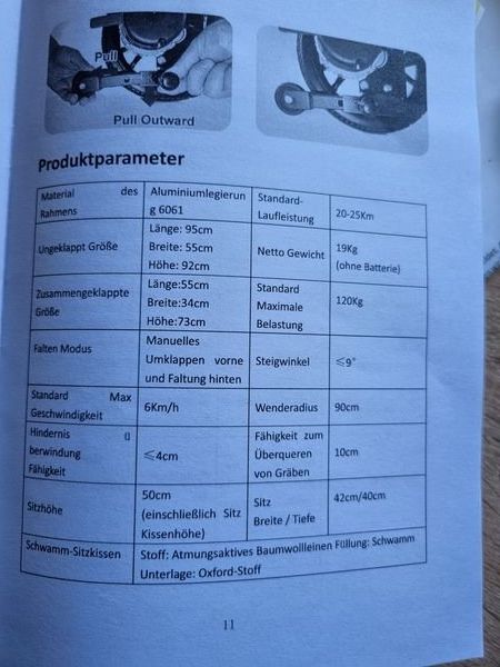 Sedie a rotelle: Aktion, elektrischer Rollstuhl, neu – Nuovo e nell'imballaggio originale da Vinelz venduto da AlexNetti007 6