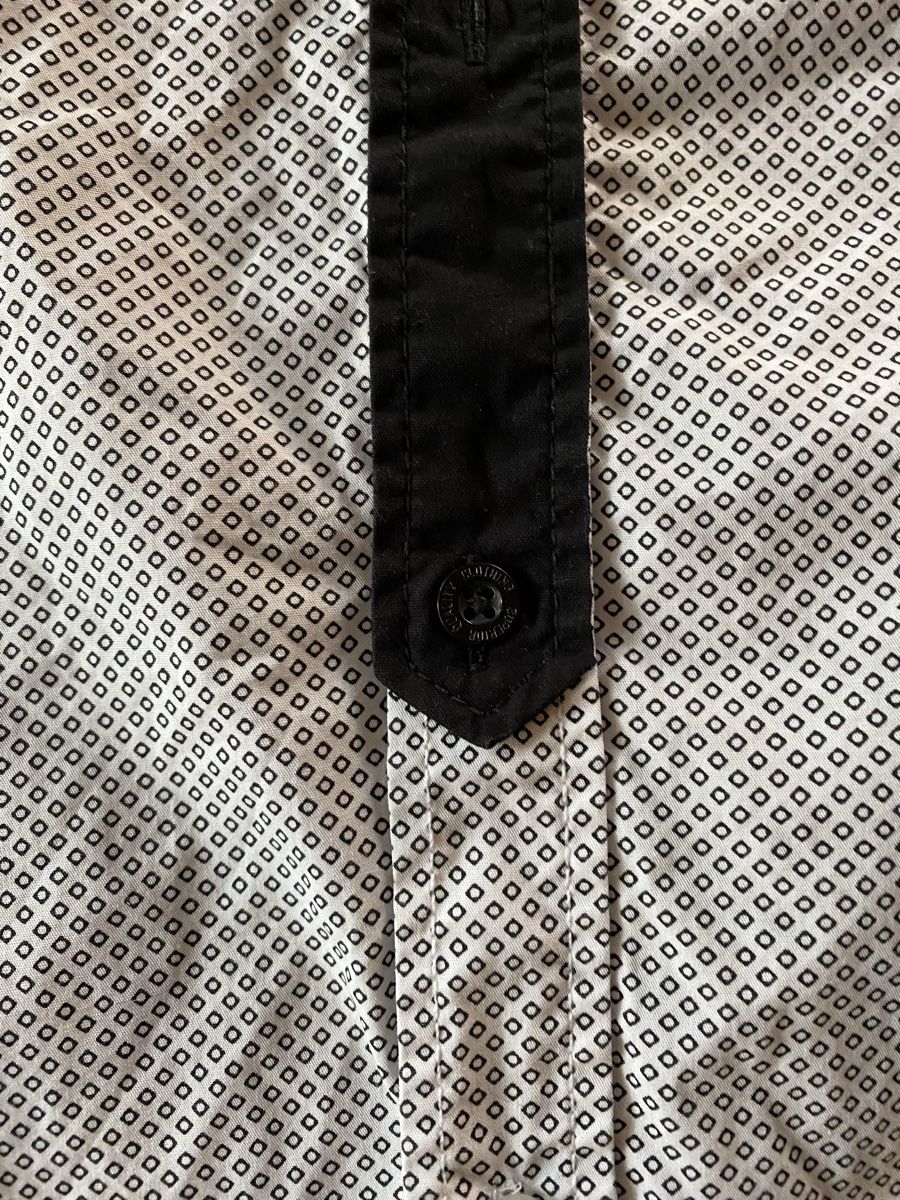 Camicie, T-shirt & Polo: Knabenhemd Gr 164 Baumwolle schwarz weiß – Nuovo e nell'imballaggio originale da Wetzikon ZH venduto da Louisiana-Girl 4