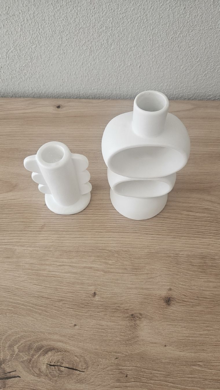 Maisons du monde Portacandele: Kerzenständer Weiss Maison du Monde – Usato da Wetzikon ZH venduto da ELIVNE 1