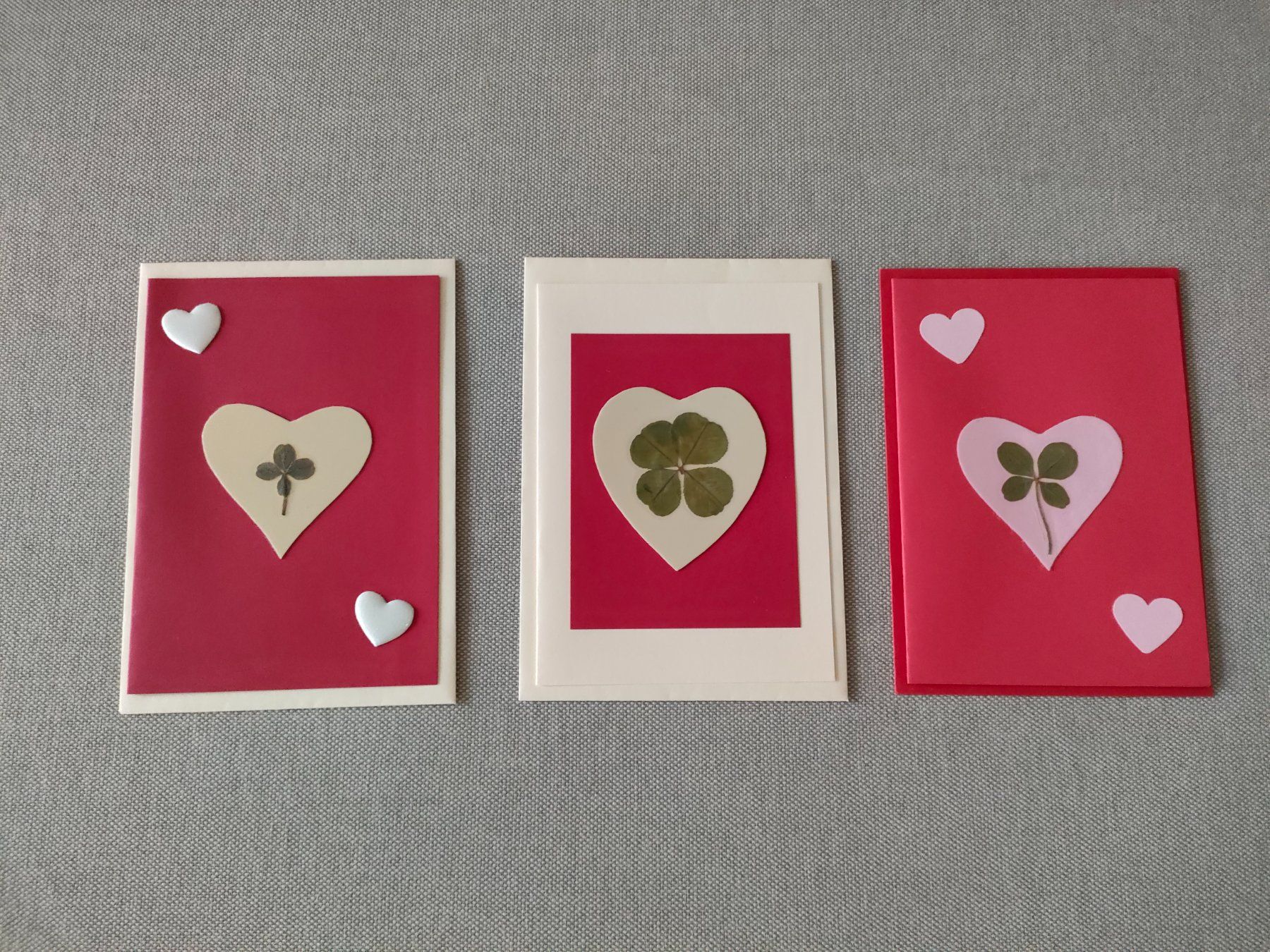 Cartoline: 3 Karten mit echt Klee 🍀 – Nuovo e nell'imballaggio originale da Bern venduto da Lidia.5