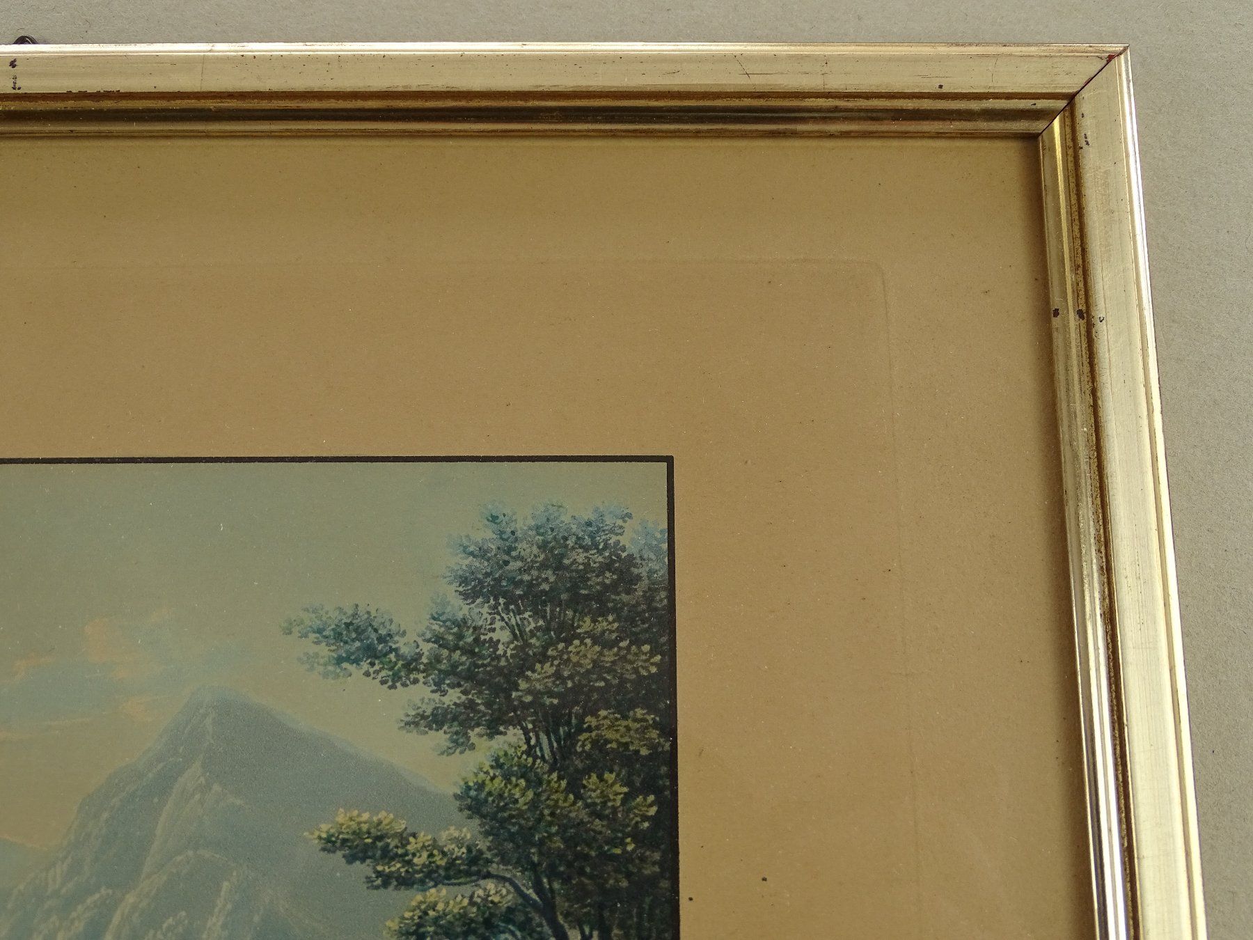 Incisioni: STACHELBERG & LINTHAL, GLARUS, AQUATINTA UM 1830 – Usato da Grüningen venduto da Kartensammler 5