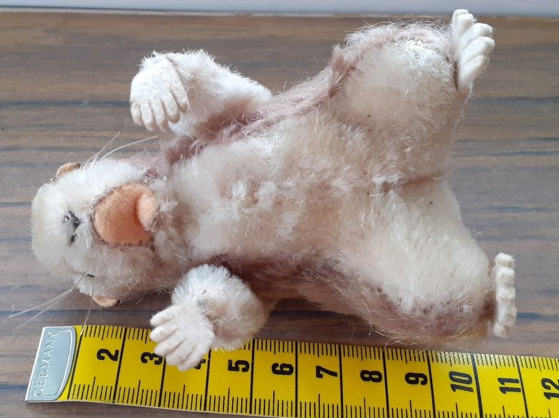 Steiff Giocattoli: Steiff Plüschtier Murmeltier 1960er – Usato da Mörschwil venduto da lindaswunderkiste 6