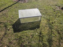 Frühbeetkasten Frühling - Gewächshaus für Kräuter/Salat 🥬