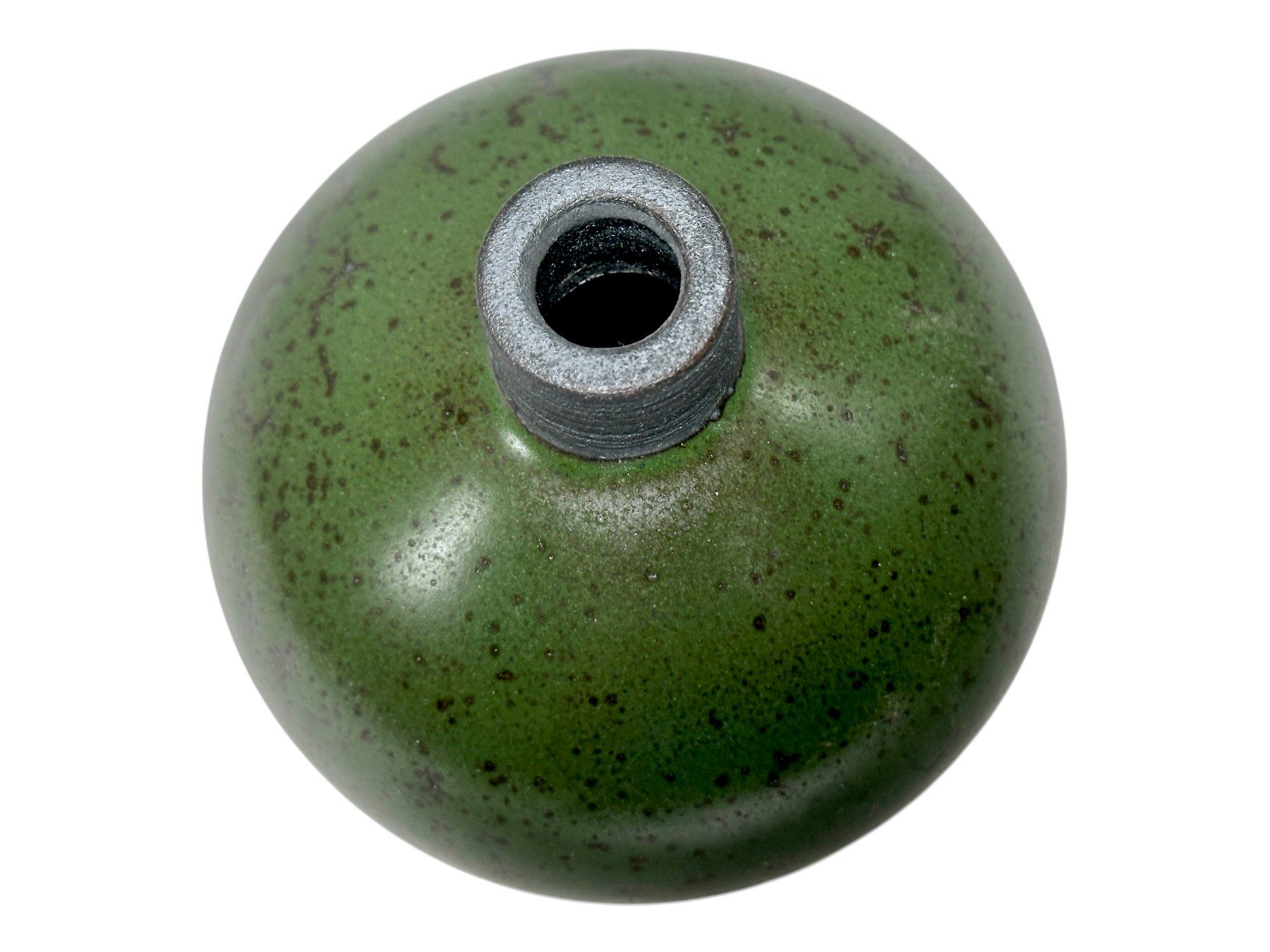 Vasen & Gefässe: Anouk Bally à Thierrens - Vase céramique émaillée vert olive – Gebraucht aus Morges von Auct 8