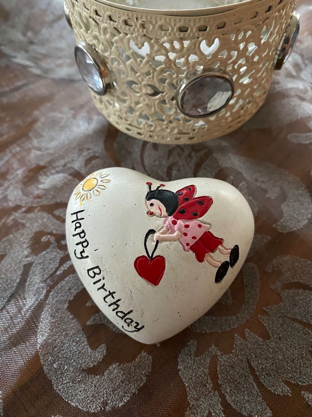 Tutte le decorazioni: Deko Herz - happy Birthday hand made – Usato da Balsthal venduto da Uroby 3