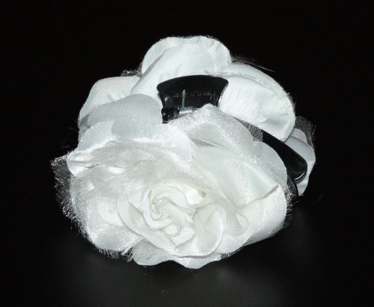Accessori per capelli: Haarspange weiss Rose – Usato da Flüelen venduto da Diversicum-Shop 1