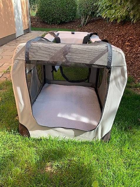 Cages, transport & sécurité: Faltbare Hundebox – D'occasion à Portalban par damikra