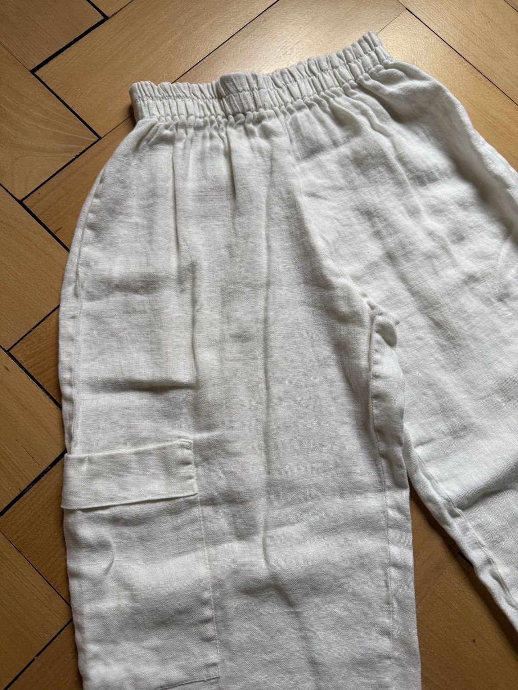 Zara Pantalons: Leinenhose weiss M – D'occasion à Zürich par Diazaio 1