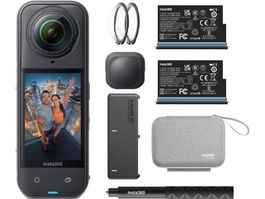 Insta360 X5 Motorrad Bundle gebraucht mit Zubehör