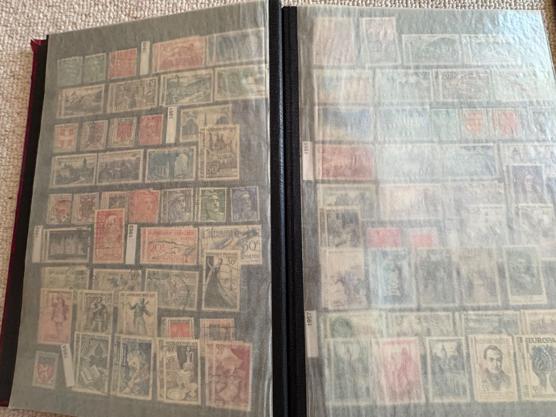 Tous les timbres: 7 Briefmarkenalben mit Inhalt – D'occasion à Steinmaur par Nicorutishauser 6