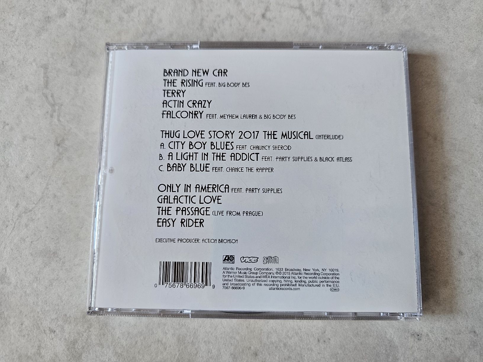 CDs: Action Bronson  -  Mr. Wonderful – Gebraucht aus Schneisingen von backstore24 1