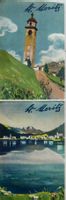 Vintage Tourismus Prospekt, St. Moritz, Albert Steiner
