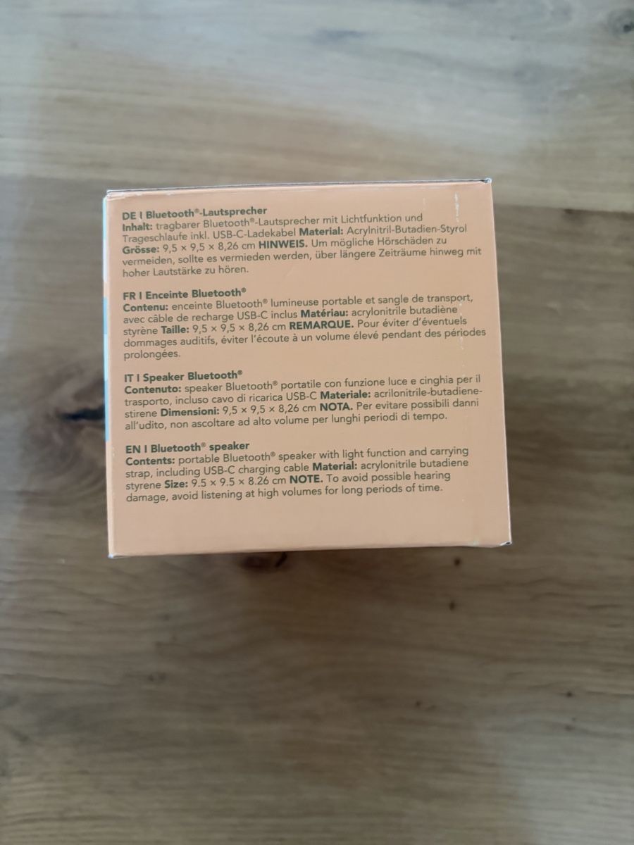 Lautsprecher: Bluetooth Lautsprecher – Neu und originalverpackt aus Vilters von 5111984 2