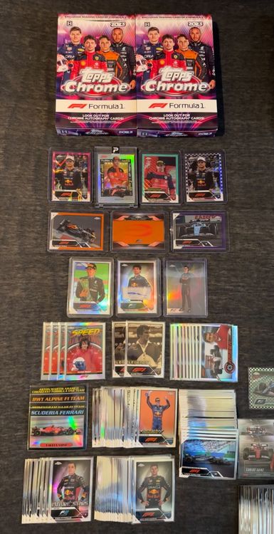 Topps Carte collezionabili: FORMULA 1 TOPPS CHROME 24/25 & 23/24 – Nuovo (secondo la descrizione) da Binz venduto da Cediboy 5