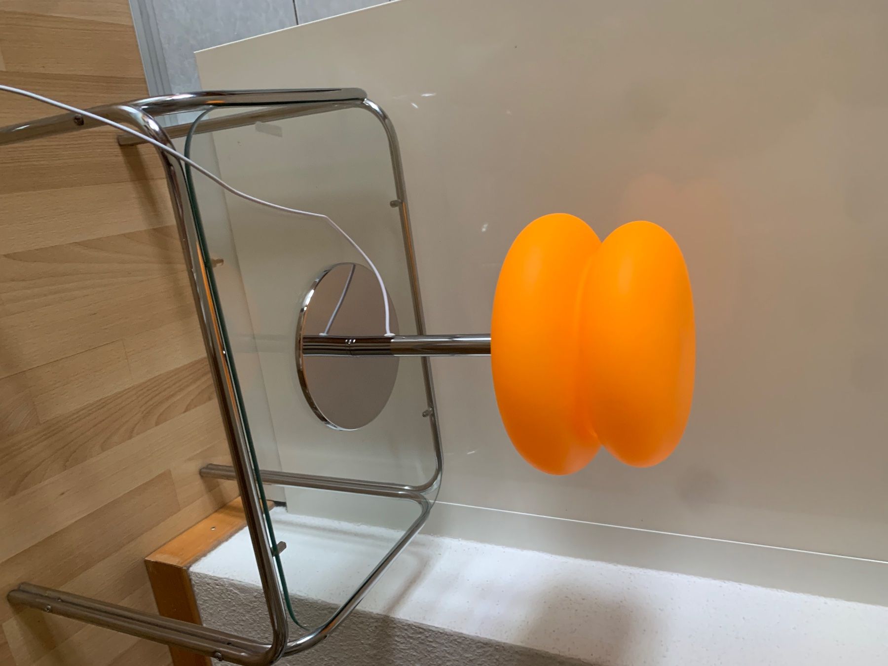 Lampade: Orange Tischlampe (Kunststoff) – Nuovo (secondo la descrizione) da Zürich venduto da jac_wlt8 1