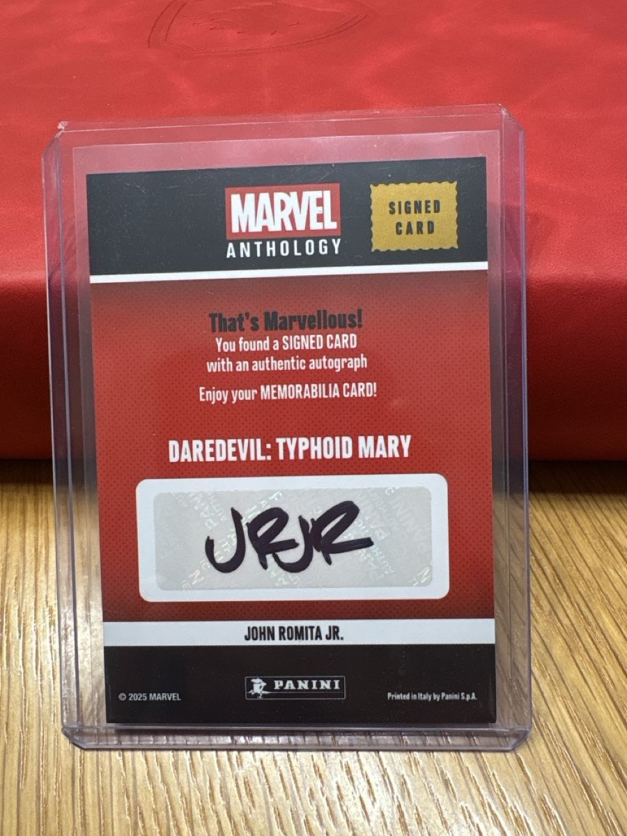 Panini Carte collezionabili: Marvel Anthology Signed Card John Romita Jr. – Nuovo (secondo la descrizione) da Boningen venduto da Stef_1991 1