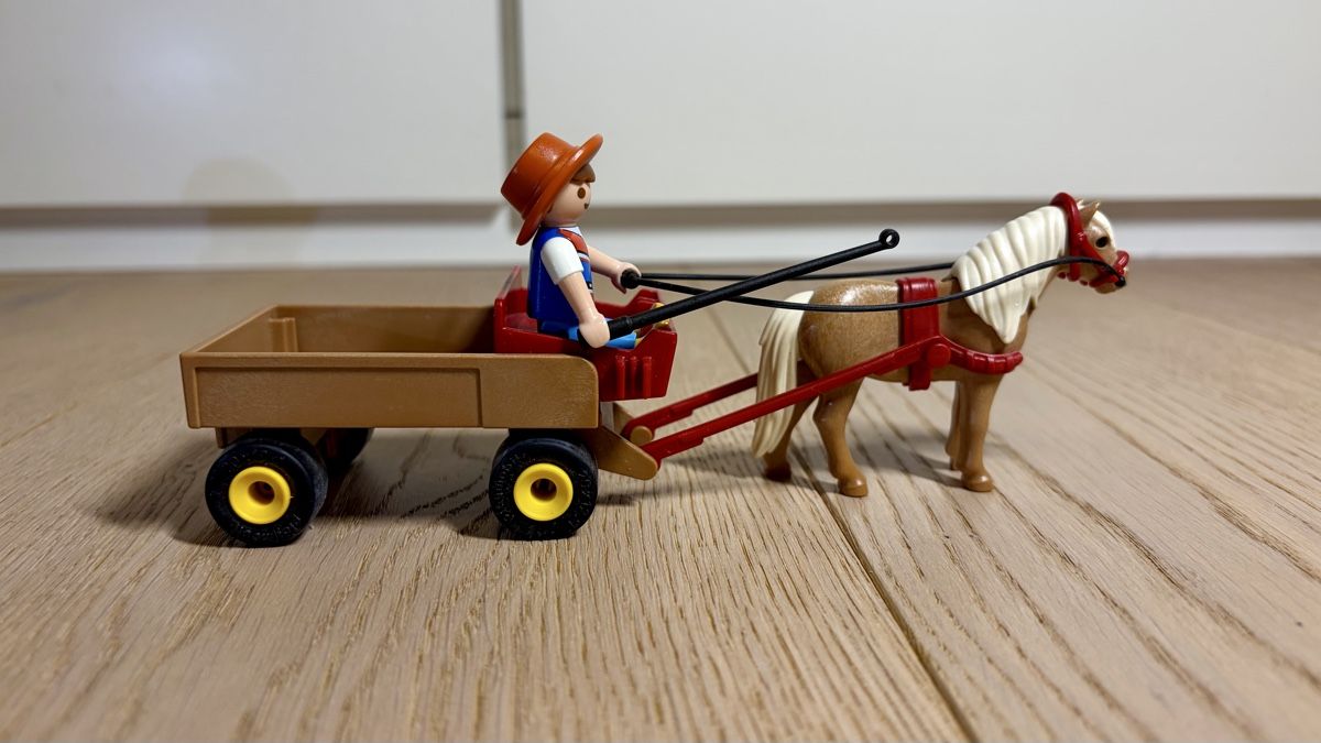 Playmobil Giocattoli: Playmobil - Pferdeset mit Kutschen – Usato da Untereggen venduto da dan_whq6 2