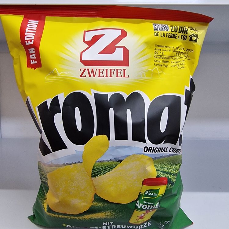 Zweifel Chips – AROMAT Fan Edition (Limitierte Erstauflage!) (Neu und ...