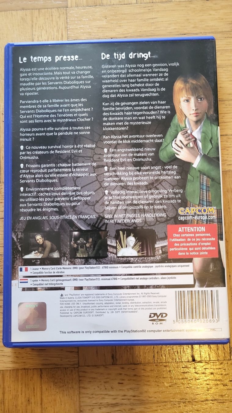 Giochi: Clock Tower 3 / Playstation 2 Spiel. Kompl ! "selten" – Nuovo (secondo la descrizione) da Biel/Bienne venduto da Retrohr 2