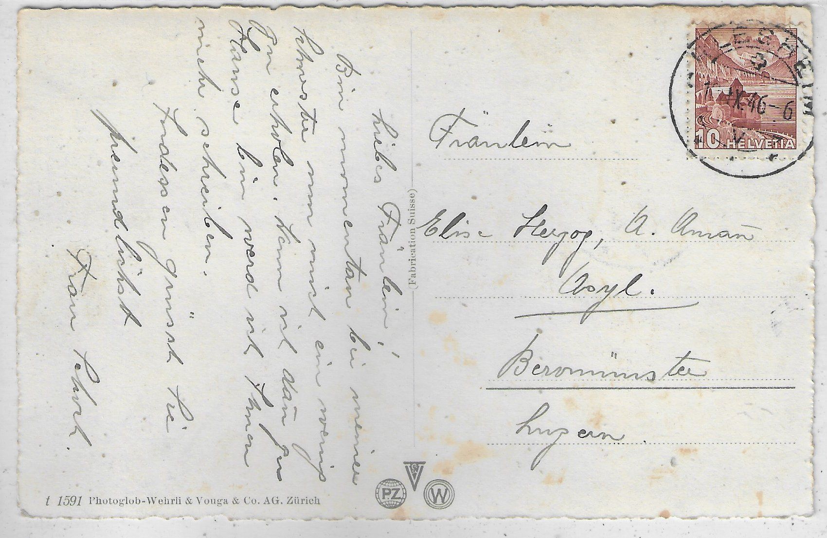 Cartoline postali: Arlesheim - Domkirche – Usato da Ettingen venduto da Kartenplanet 1