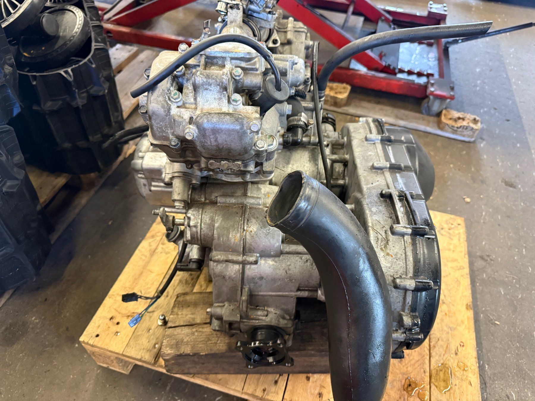 Arctic Cat Toutes les pièces détachées moto: Arctic Cat ATV 1000 Motor Getriebe Variator – D'occasion à Münster par werage 5
